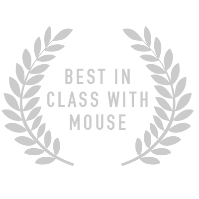 Joke laurel award: Best in class with mouse